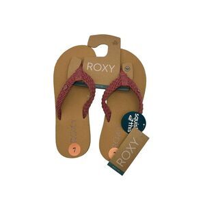 Roxy Low Tides Flip Flops Size 7